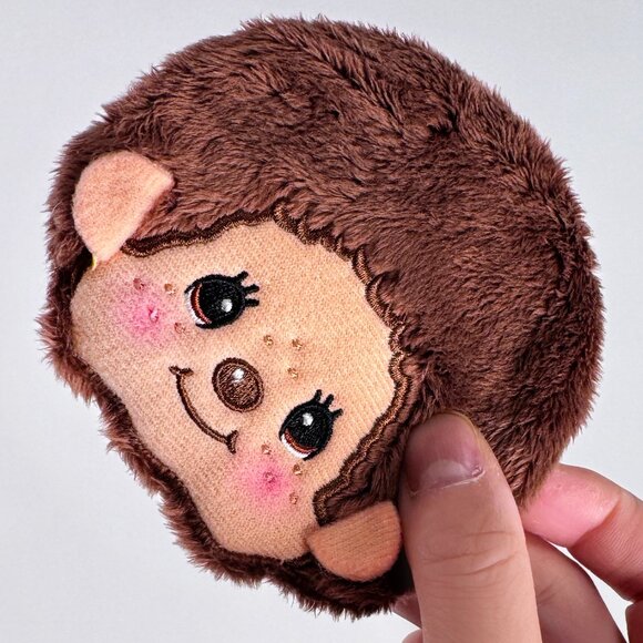Monchhichi-Kun Face Plush Coin Bag - Picture 4 of 4